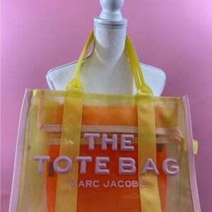Marc Jacobs Orange and Yellow Tote